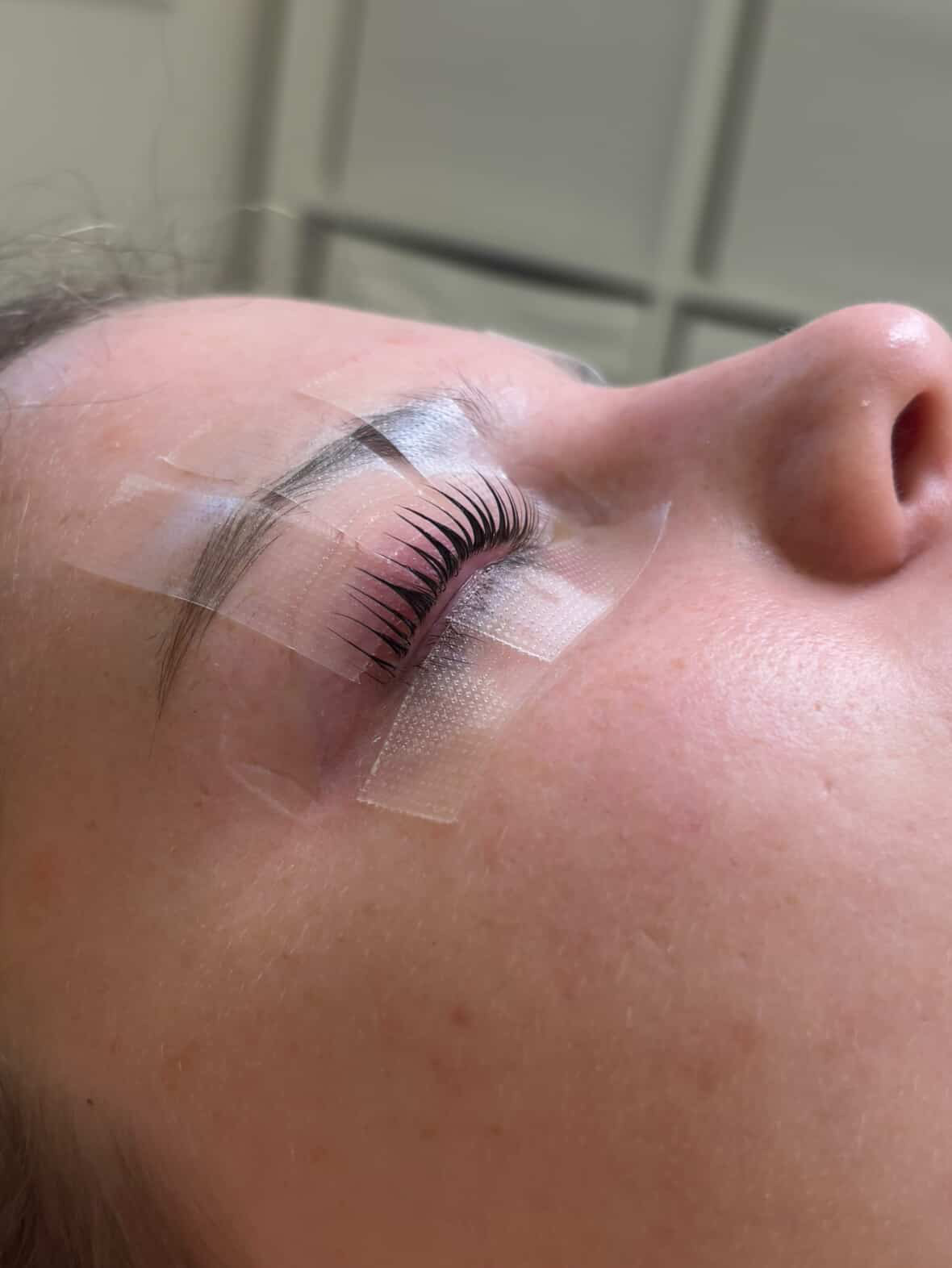 Lash Extension Prozess