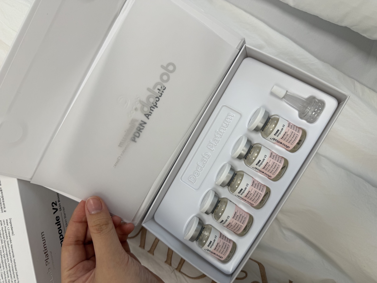 PDRN Ampullen für Microneedling Hautbehandlung